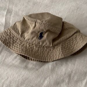 Ralph Lauren Khaki Bucket Hat